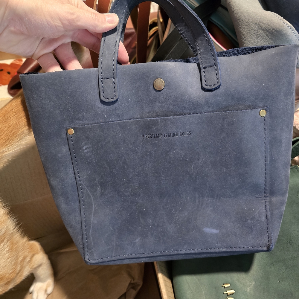 Portland Leather Deep Water Mini Crossbody - Picture 2 of 8
